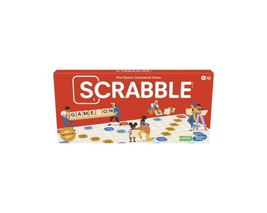 Hasbro Scrabble Board Game, The Classic Crossword Game (English) - M