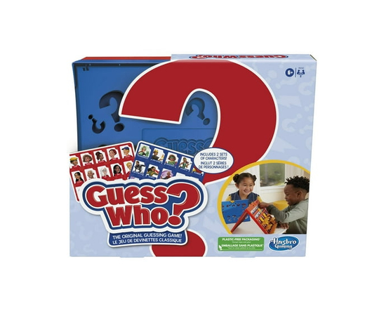 Guess Who? Jeu de devinettes classique, jeu de plateau pour enfants, dès 6 ans, 2 joueurs