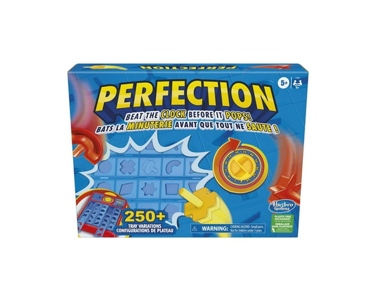 Perfection Game for Kids, Pop Up Game, Customize the Tray for Over 250 Combinations