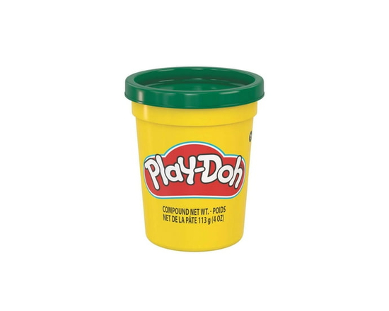Play-Doh 4-Ounce Single Can of Dark Green Modeling Compound - 4 oz