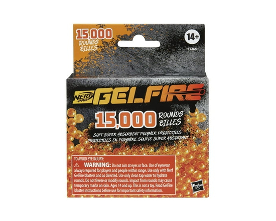 Nerf Pro Gelfire Refill, 15000 Gelfire Rounds