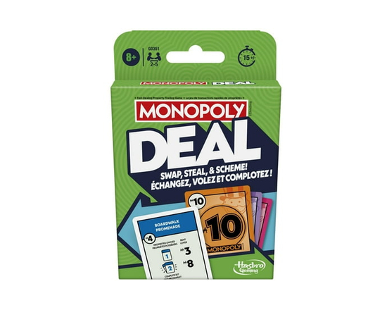 Jeu de cartes Monopoly Deal
