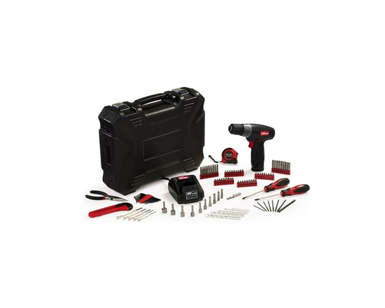 Hyper Tough 12-Volt Lithium-Ion Cordless Drill/Driver with 100 Pieces Project Kit
