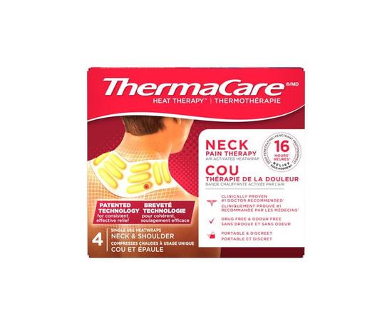 Thermacare Heatwrap Advanced Neck Pain Therapy, 4 count