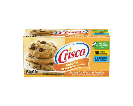 Crisco Golden Shortening - 454 g (1 lb)