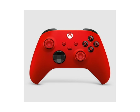 Xbox Wireless Controller – Pulse Red for Xbox Series X S, Xbox One, and Windows Devices