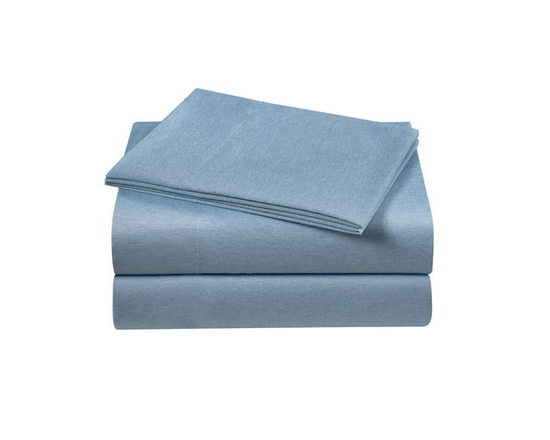 Ensemble de draps à imprimé en microfibre douce facile à nettoyer pour enfants Mainstays (Mélange bleu)