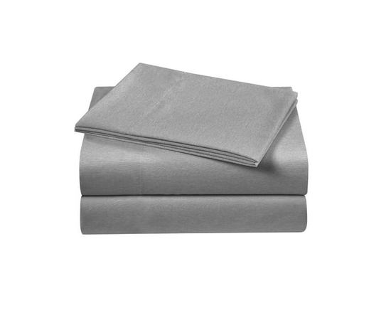 Ensemble de draps à imprimé en microfibre douce facile à nettoyer pour enfants Mainstays (Mélange gris)