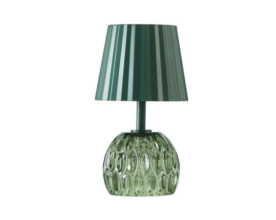 Beautiful Portable Rechargeable Thyme Green Table Lamp by Drew Barrymore - 1 EA