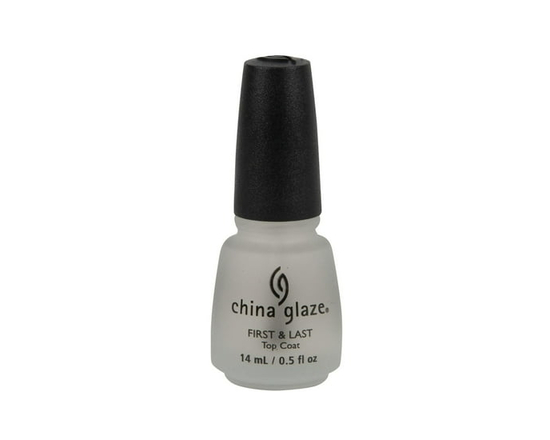 China Glaze - First & Last Top Coat - 0.5 FL OZ - 0.5 fl oz