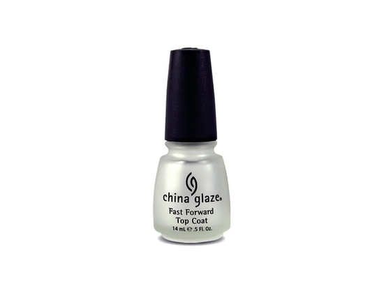 China Glaze - Fast Forward Topcoat - 0.5 FL OZ - 0,5 fl oz