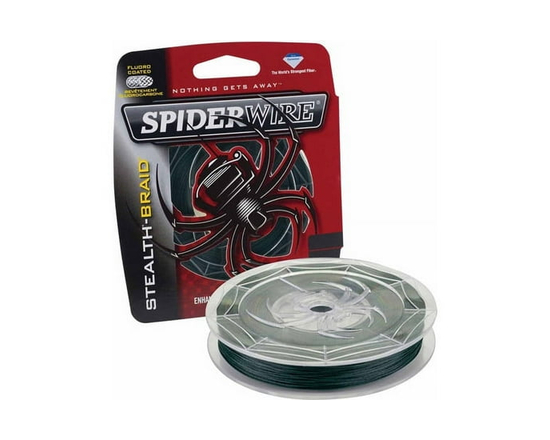 Spiderwire Stealth 10lb 125 Yd Moss Green