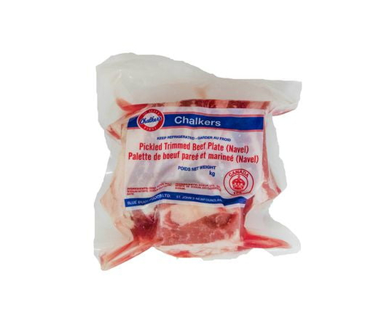 Chalkers Pickled Beef Plate (Navel)