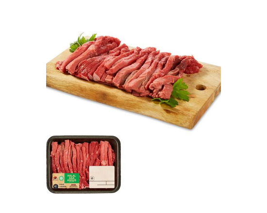 Lanières de bœuf halal pour sauté, Mon marché fraîcheur
