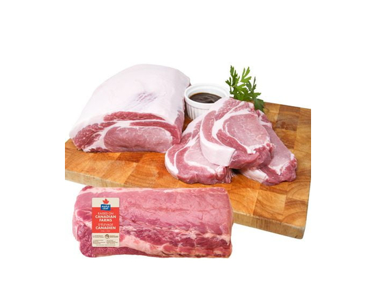 Maple Leaf Fresh Pork Loin Rib Half