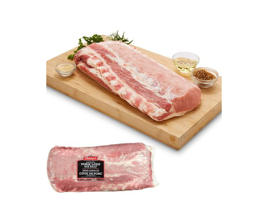 Fletchers Fresh Pork Boneless Half Loin