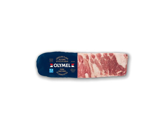 Côtes de flanc de porc style St. Louis Olymel