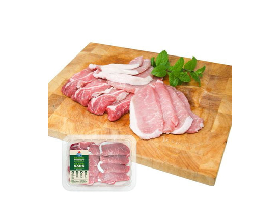 Maple Leaf Fresh Fast Fry Pork Chops Raised Without Antibiotics