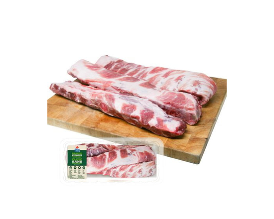 Maple Leaf Sweet & Sour Fresh Pork Side Ribs Raised Without Antibiotics