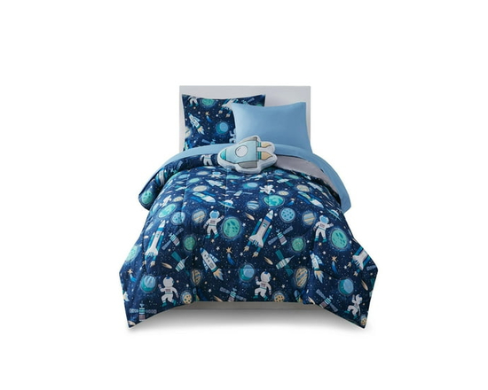 Mainstays Kids Rocket Bed-in-a-Bag