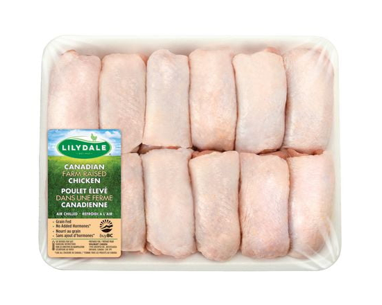 Lilydale Bone-In Chicken Thighs