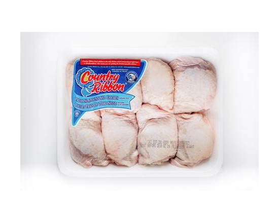Country Ribbon Fresh Bone In Chicken Thigh