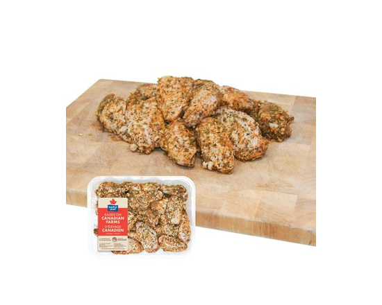 Maple Leaf Herb and Garlic Seasoned Fresh Chicken Split Wings