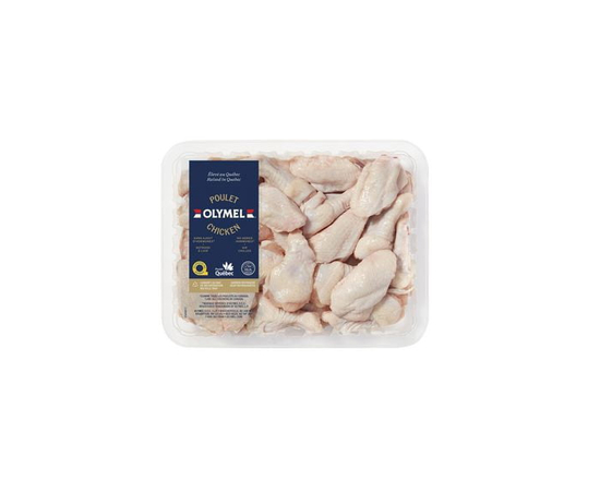 Olymel Ailes de poulet coupées Halal