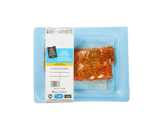 Your Fresh Market Lemon & Herb Coho Salmon Portions