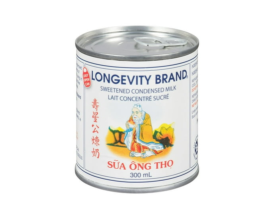 Longevity Brand Sweetened Condensed Milk - 300 mL