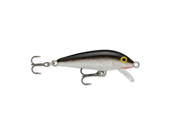 Rapala Original Floating 05 argent, 2 po, Profondeur de Nage 3 à 5 pi, Flottant, Construction en Bois de Balsa - 2 pouces