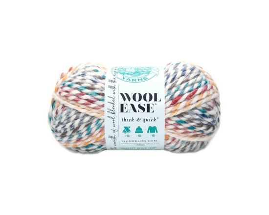 Lion Brand Wool-Ease Thick & Quick Yarn Mustard #6 Super Bulky Acrylic/Wool yarn, 170g/ 97m, 3-CT - As described (Hudson Bay)