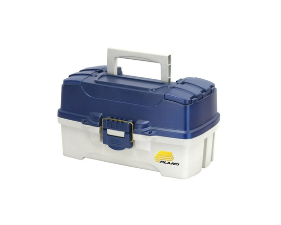 Plano 2 Tray Tackle Box - 14.25"L x 8.5"W x 8.125"H