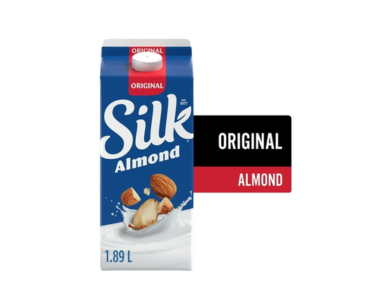 Silk Almond Milk Alternative, Original, Dairy Free - 1.89 L