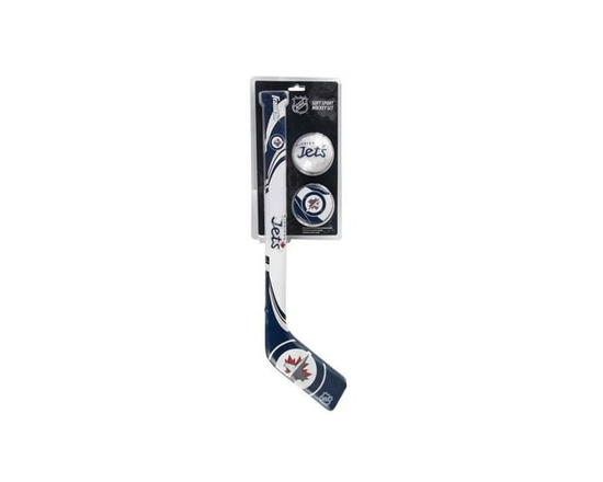 Franklin Sports NHL Winnipeg Soft Sport Hockey Set - M