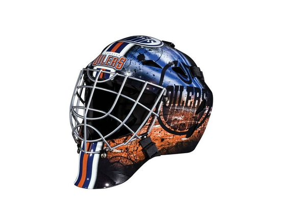 Franklin Sports NHL Edmonton Oilers Goalie Face Mask - M