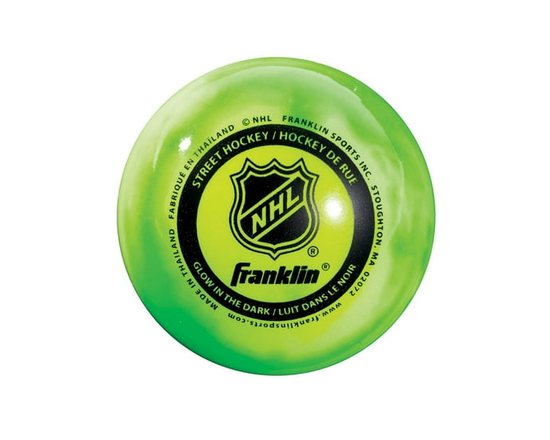 Franklin Sports NHL Glow In The Dark Street Hockey Ball - 3
