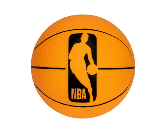 BALLON DE BASKET-BALL EN MOUSSE NBA 5"