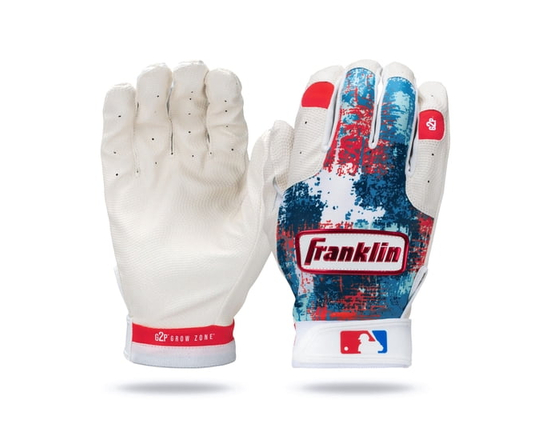MLB Tee Ball S Grow to Pro Batting Glove Pair