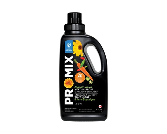 PRO-MIX® Organic-based Multi-Purpose 12-6-6 - 1 L (Black)