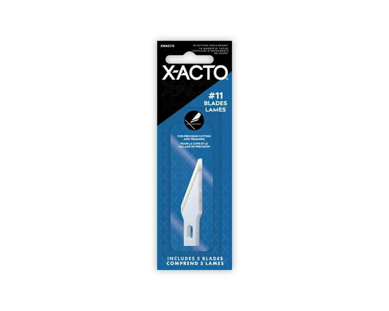X-ACTO #11 Classic Fine Point Knife Blades, 5 Count