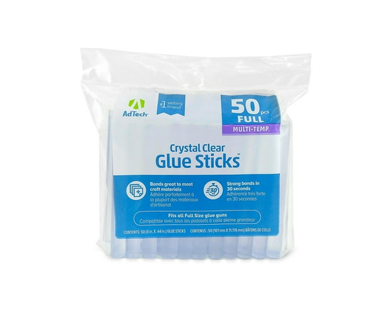 Hot Glue Sticks 50ct Full Size