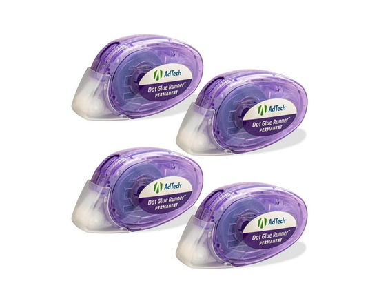 4pk Glue Dot Runner - S