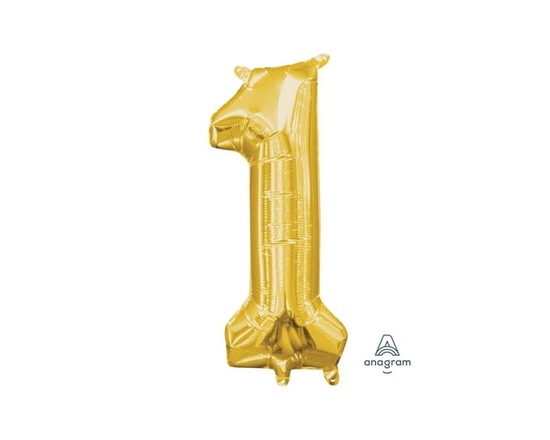 Anagram International Party Eh! Gold Mini "0" Banner