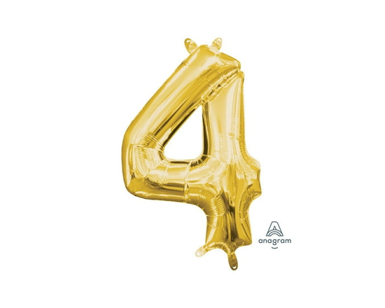 Anagram International Party Eh! Gold Mini "0" Banner