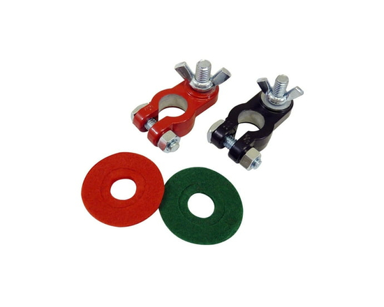 Schumacher Terminaisons pour poteaux de 3/8 et 5/16 po BAF-MT2 (Marine Terminal) peintes de peinture pour atmosphère marin