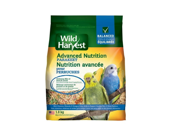 Wild Harvest Advanced Nutrition Parakeet Bird Food, 1.8kg