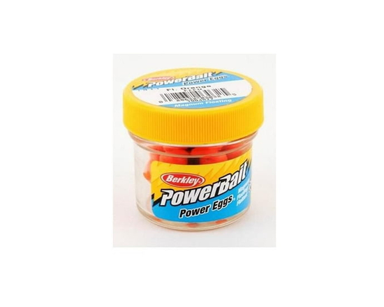 Berkley FEFO PowerBait Power Eggs Floating Magnum Fl. Orange .5oz Jar