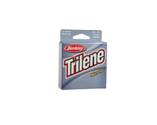 BERKLEY ICE LINE - 110 Yd, pound test 4 (Clear Steel)