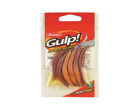 Berkley GHFPC2-NC Gulp Crawler flottant pincé, 2" 8Pk, Nightcrawler